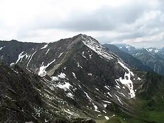 Walser Hammerspitze von der Kanzelwand