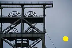 Schacht IV der ehemaligen Zeche Gneisenau in Dortmund Derne