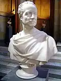 Karl August Fürst von Hardenberg, Porträtbüste von Johann Gottfried Schadow. Ausgestellt in der Friedrichswerderschen Kirche, heute Schinkelmuseum, in Berlin-Mitte
