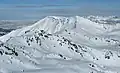 Blick vom Salzachgeier auf Schafsiedel links und Aleitenspitze rechts