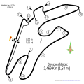 Ursprüngliches Streckenlayout 2015