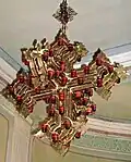 Jerusalem­kreuz in der Schloss­kapelle