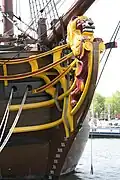 Scheg eines Niederländischen Ostindienfahrers der VOC