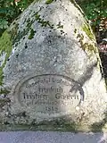 Gedenkstein für Gagern auf dem Scheideckpass