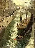 Kanal in Paris (1900), Kunstmuseum Lugansk