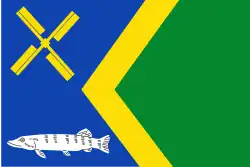 Flagge des Ortes Schermer