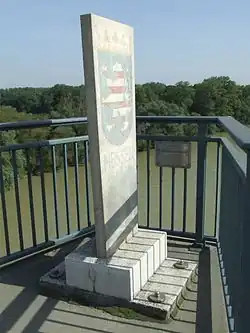 Grenzstein auf hessischer Gemarkung