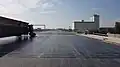 Herstellung der Fahrbahn, September 2017