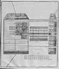 Zeichnung 1: Schiffmühle nach H. Ernst, 1805
