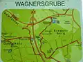 Wegweiser für die umliegenden Bohnerzgruben