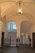 Treppenhaus Schlössli Flims