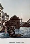Das alte Schlachthaus, 1820