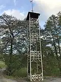 Schlauchturm-Stahlgerüst in Lengenfeld (Vogtland)