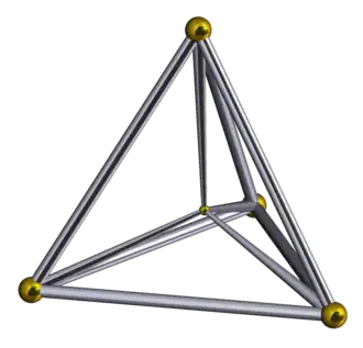 Tetraeder-Pyramide (Pentachoron)