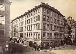 Vorgängerbau, Schletterhaus (vor 1899)