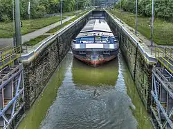 An der Schleuse