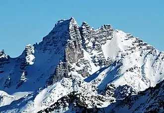 Schlicker Seespitze von Westen