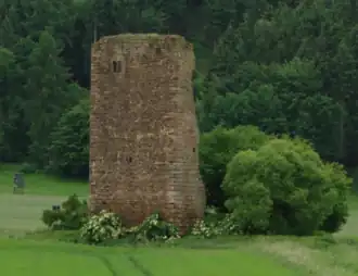 Ruine der Seeburg.