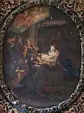 Altarbild, Kopie nach Correggio