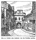 Schloss- oder Judentor von der Grodzka gesehen, Lublin