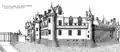 Chantilly, l’elevation du bastiment, Radierung, Künstler unbekannt, (16. Jahrhundert)
