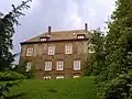Rückansicht des Schlosses