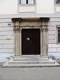Eingangsportal Südtrakt