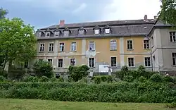 Südseite des Herrenhauses.