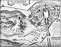 Schloss Hellbrunn nach einem Stich von Matthäus Merian von 1656