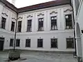 Innenhof von Schloss Hohenbrunn
