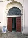 Das barocke Eingangsportal