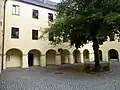 Innenhof von Schloss Neuhaus