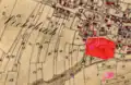 Lageplan von Schloss Rohrbach auf dem Urkataster von Bayern