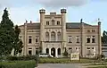 Schloss Charlottenthal vor der Zerstörung durch Brand