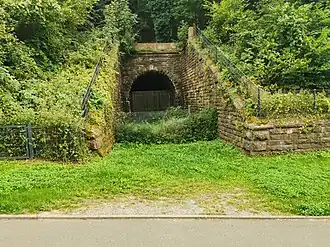 Schlossbergtunnel Wertheim (Nordeingang)