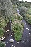 Die Schlücht nahe der Mündung in die Wutach