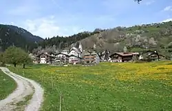 Blick auf Schluein