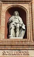 Statue an der Hamburger Kunsthalle