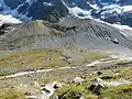 Schmadribach mit Schmadrihütte (obere Bildmitte)