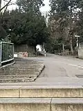 Steilstück oberhalb der Treppen