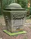 Schnückestein am Schwarzen Weg im Deister
