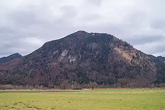 Schnappenberg mit Schnappenkirche von Westen