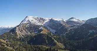 Schneibstein von Nordwesten
