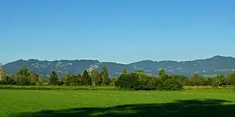 Schneiderkopf und Lorenaberge von Westen