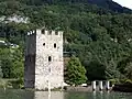 Schnitzturm (Wasserseite)