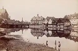 Alte Heilig-Geist-Kirche am Ostufer der Neiße