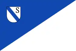 Flagge des Ortes Schoondijke