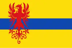 Flagge des Ortes Schoonebeek