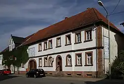 Westansicht des Hauses