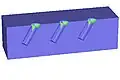 Simulation geschwenkter Abläufe